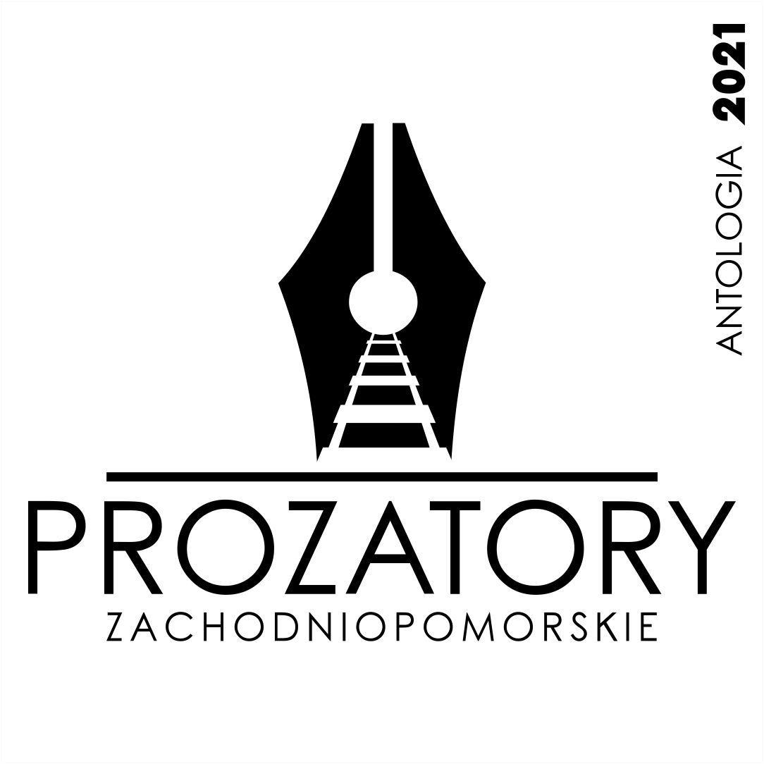 Grafika promująca konkurs „ProzaTory Zachodniopomorskie. Antologia 2021”