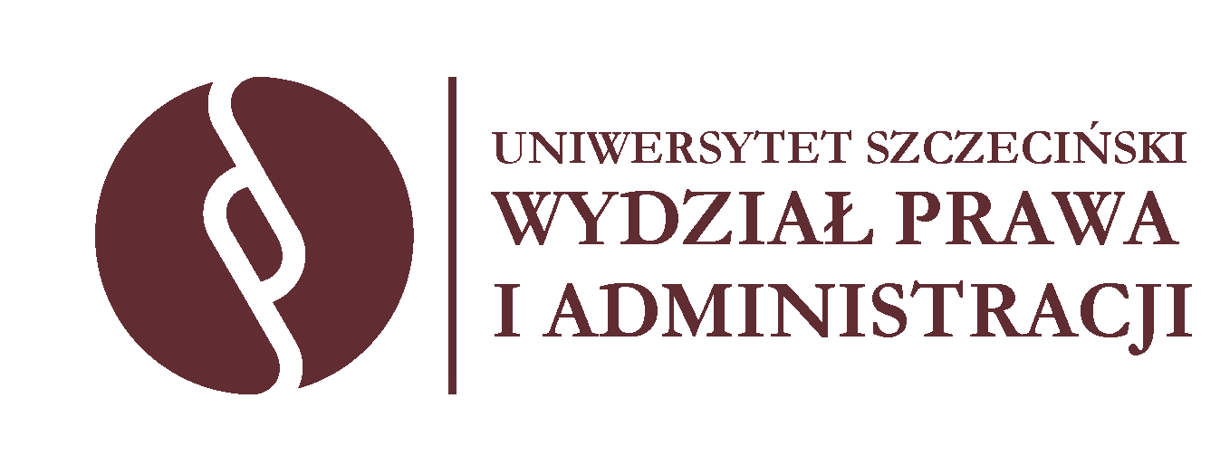 Logotyp Wydziału Prawa i Administracji Uniwersytetu Szczecińskiego